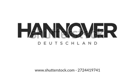 Deutschland, modern and creative vector illustration design featuring the city of Germany as a graphic symbol and text element, set against a white background, is perfect for travel banners, posters, and postcards.