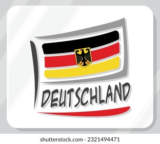 Deutschland Pride X Flag Logo