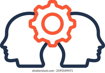Develop Icon Color Line Vector Illustration