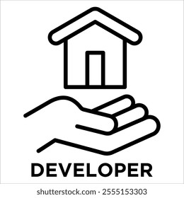 Developer Icon Element For Design	