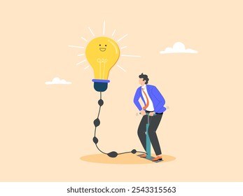 Developing ideas or inventions to create new things