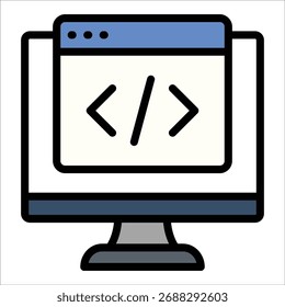 Development Frontend Icon Element For Design