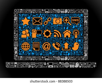 Die Entwicklung der globalen Kommunikation. Kommunikation in Mobil- und Internetnetzen