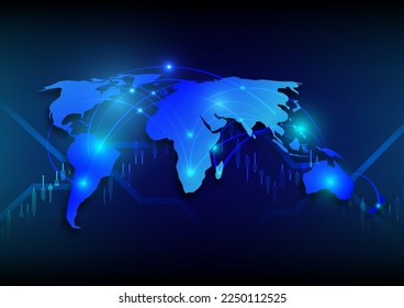 development of global data transmission