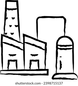 Development hand drawn vector illustration