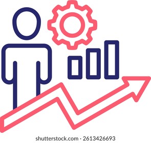 Development Icon Color Vector Illustration