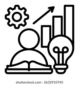 Development Icon Element For Design