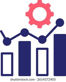Development Icon Fill Vector Illustration