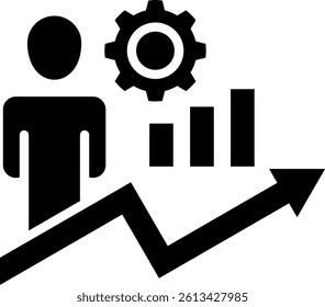 Development Icon Glyph Vector Illustration