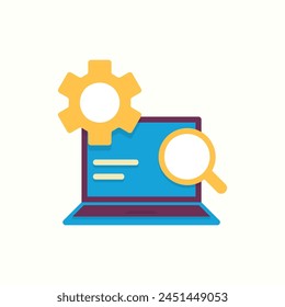 development icon, isolated icon in light background, perfect for website, blog, logo, graphic design, social media, UI, mobile app