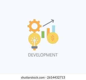 Development Icon Or Logo Isolated Illustration