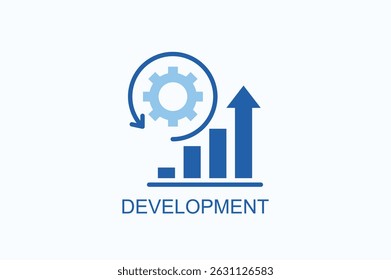 Development Icon Or Logo Isolated Vector Illustration
