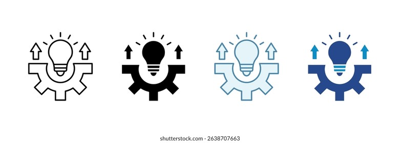 Development Icon Set Multiple Style Collection