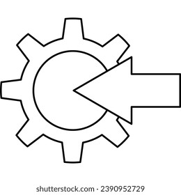 Development, Industry icon. Factory, manufacturing symbol. Vector illustration