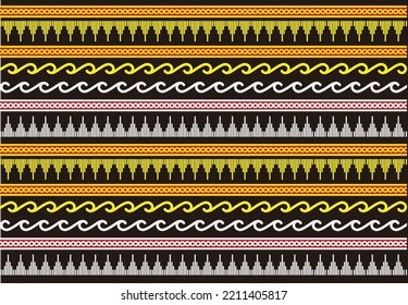 The development of the Kerawang Flat Batik motif from Aceh, Indonesia svg