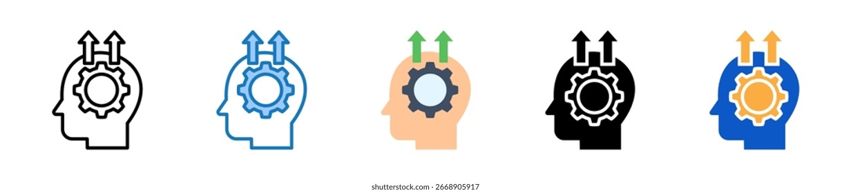 Development multiple style icons set design vector illustration.