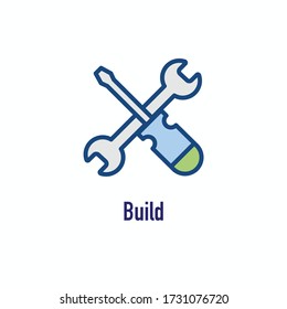 Development Operations and Life Cycle - DevOps Icon