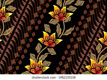 Development of the Parang Batik Motif, the parang motif is one of the oldest batik motifs in Indonesia. Draw a diagonal line from high to low interwoven diagonally to symbolize continuity
