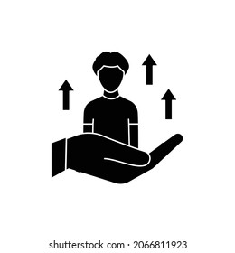 Development of personal skills сolor line icon. Children learning. Pictogram for web page, mobile app, promo. UI UX GUI design element. Editable stroke.
