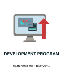 Development Program icon. Simple element from human resources collection. Creative Development Program icon for web design, templates, infographics and more