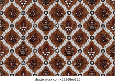 The development of the Sidomukti Batik Motif, the cloth worn by the bridal couple at the wedding.