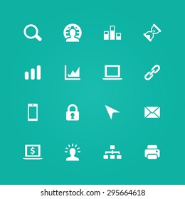 development, soft icons universal set for web and mobile