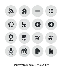 development, soft icons universal set for web and mobile