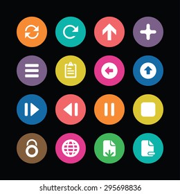 development, soft icons universal set for web and mobile