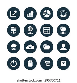 development, soft icons universal set for web and mobile