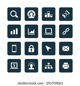development, soft icons universal set for web and mobile