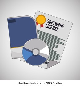 186 Software licence icon Images, Stock Photos & Vectors | Shutterstock