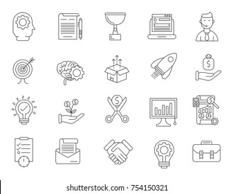 Development and startup Icons
