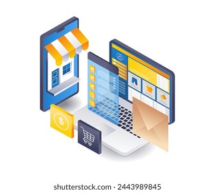 Development of technological e-commerce applications