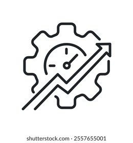Development thin line icons. Perfect pixel on transparent background