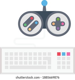 development vector flat colour icon