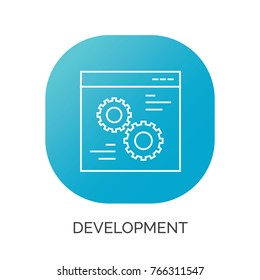 development vector icon
