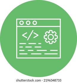 Development vector icon. Can be used for printing, mobile and web applications.