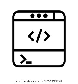 development web icon or logo isolated sign symbol vector illustration - high quality black style vector icons
