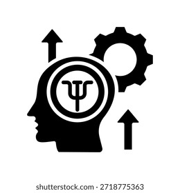 Developmental Psychology Icon Glyph Vector Illustration