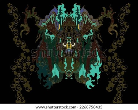 Deviant art that can have its own metaphors