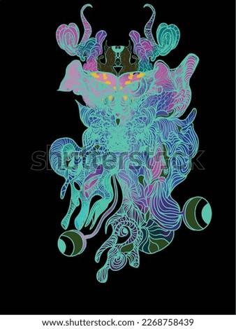 Deviant art that can have its own metaphors