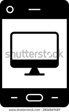 Device Art vector Icon Design Illustration