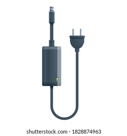 Device charger icon. Cartoon of device charger vector icon for web design isolated on white background