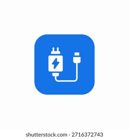 device charger icon sign vector