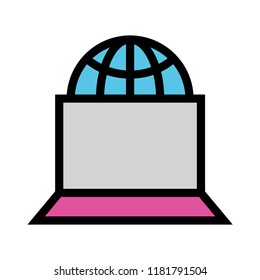 device color line icon
