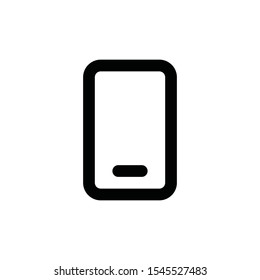 Device handphone line icon vector design