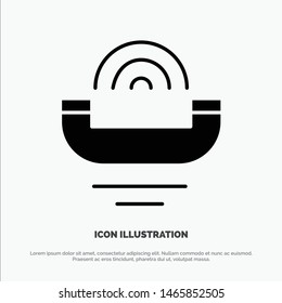 Device, Help, Productivity, Support, Telephone solid Glyph Icon vector. Vector Icon Template background
