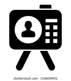 A device icon to capture pictures called camera