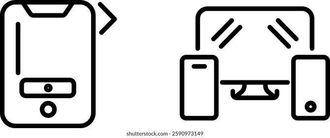 "Device Icon – Symbol of Modern Technology, Gadgets, and Digital Innovation"