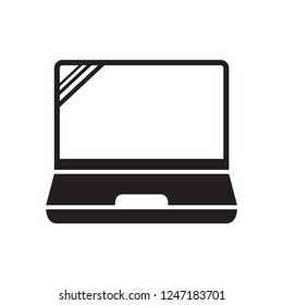 device icon in trendy flat design 